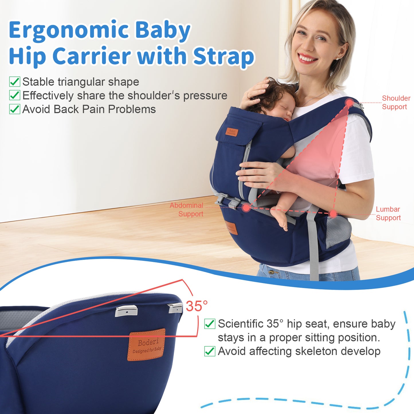 Multi‑Use Baby Carrier - Little Luppo