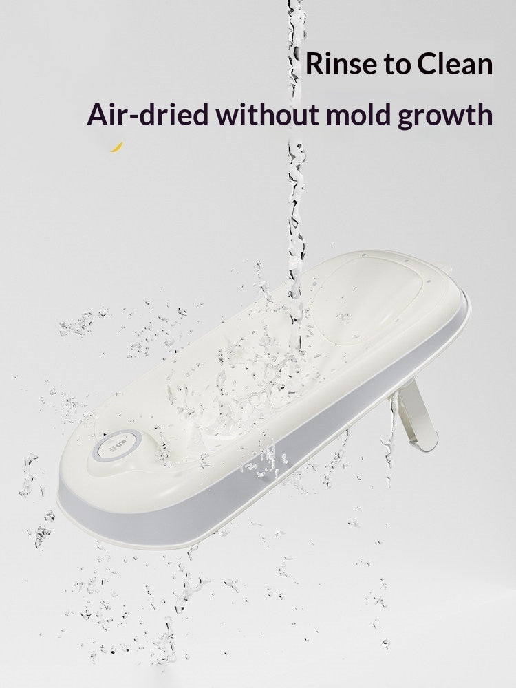 Newborn Baby Bath Support With Adjustable Non-Slip Bath Rack - View 1