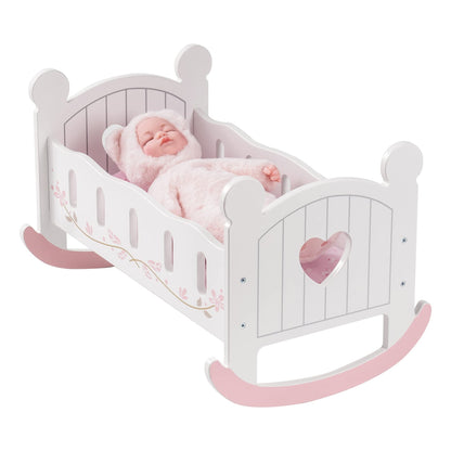 Wooden Doll Cradle - Little Luppo