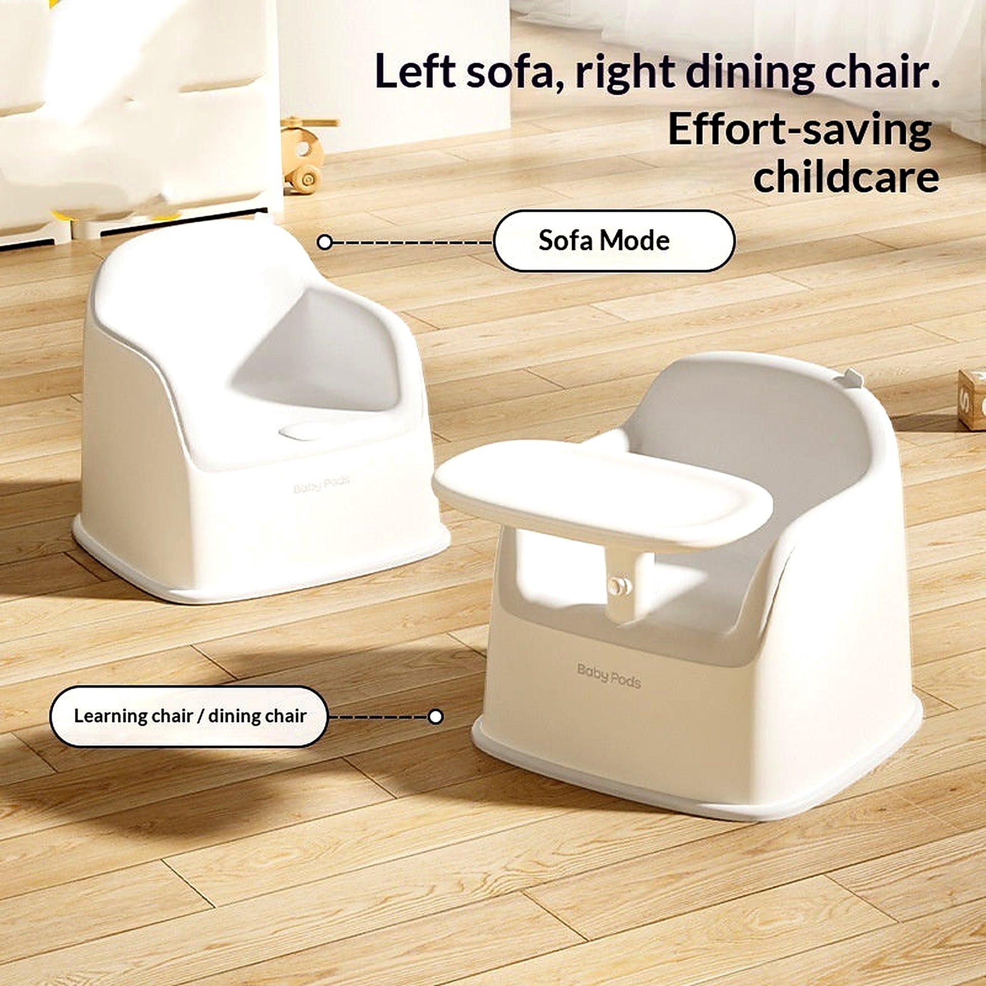 Convertible Baby High Chair - View 5 | Little Luppo
