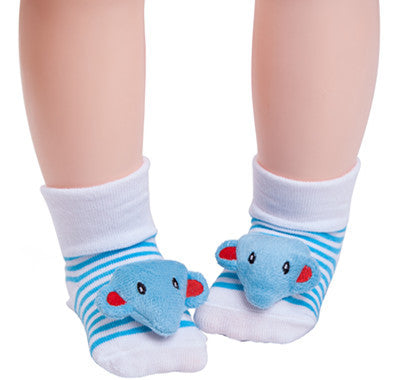 Cute Baby Animal Doll Baby Three-dimensional Socks - Little Luppo